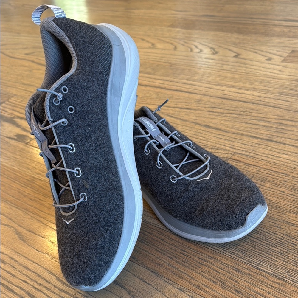 Gray Wool Women’s Sneakers